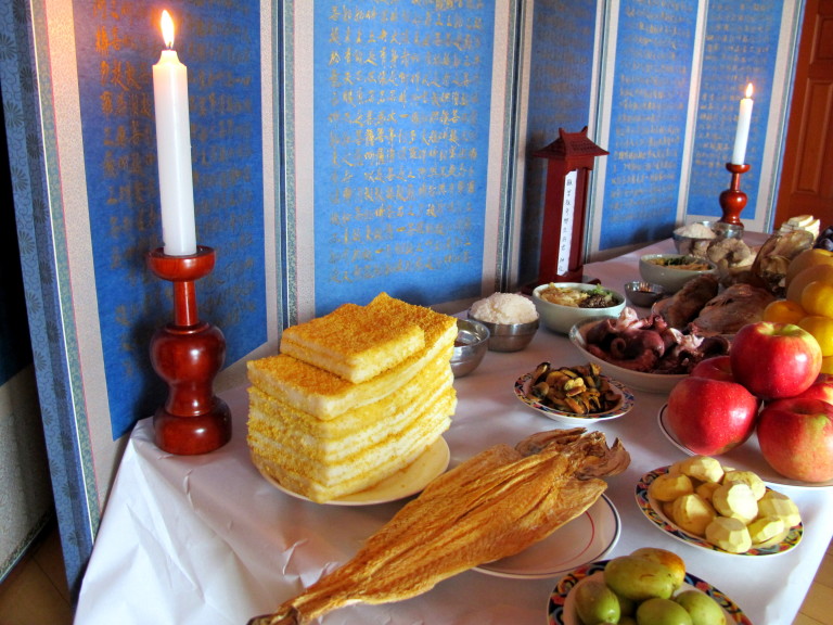 Comida para ancestros