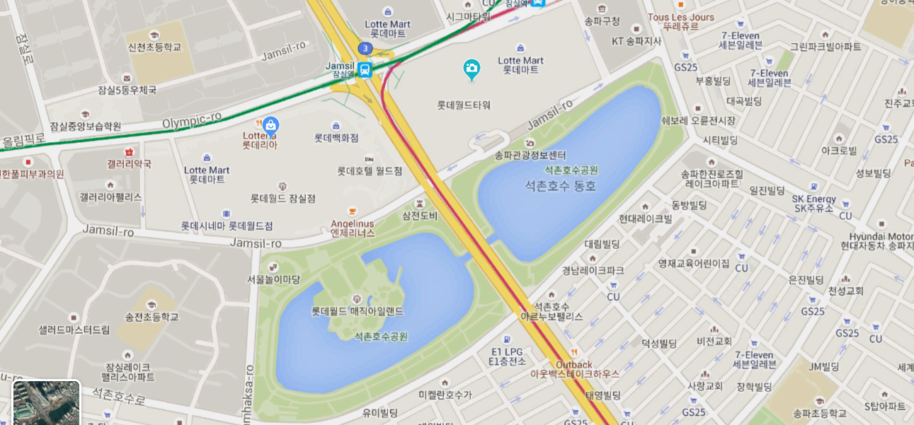 Google maps Seokchon